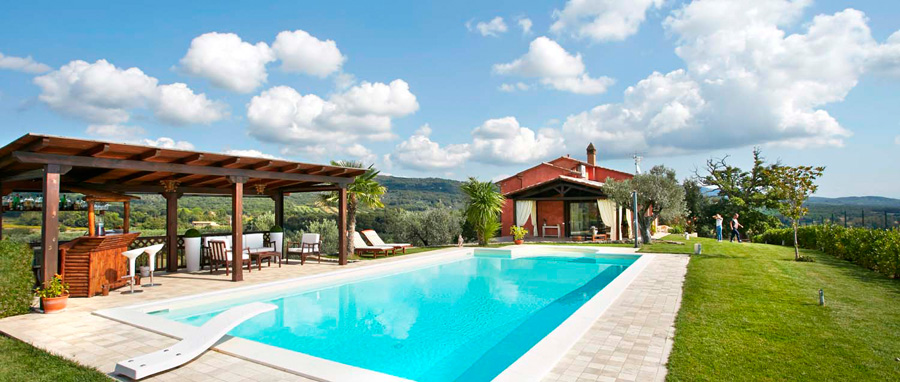 Casa melani piscina e giardino ad uso esclusivo Giardini e piscine